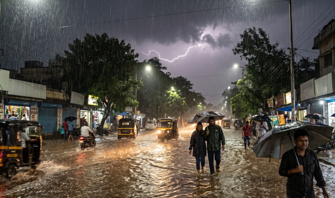 Heavy Rain, Thunderstorms to Persist Across Odisha Till July 25; IMD Issues Yellow Warning
